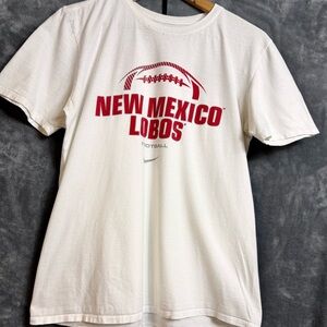 Nike White New Mexico Lobos Short Sleeve Tee
